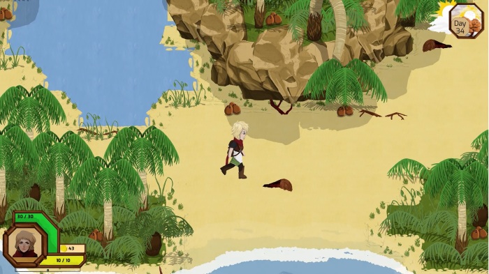 A screenshot of the open world game.